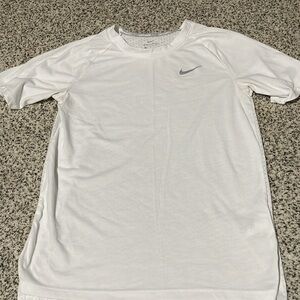 Nike White Dri-FIT Running Shirt women’s small